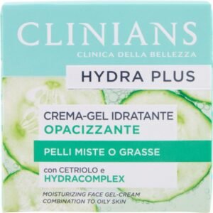 كريم جِلكريم مرطّب ومطفي للبشرة المختلطة أو الدهنية - Clinians Hydra Plus