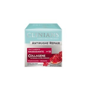 كريم علاج للتجاعيد مع تعزيز شد البشرة + حماية شمسية – مل ((SPF 15) Clinians Antirughe Repair (50 ))