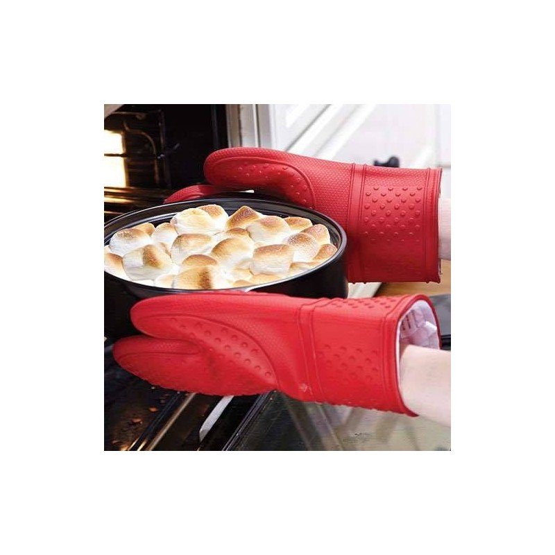 كف حراري مبطن لون احمر