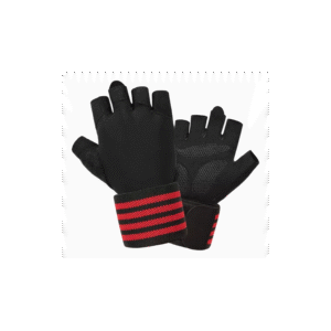 كفوف العاب الحديد مع مشد أحمر