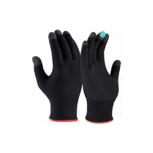 كفوف لعبة الببجي زوج كفوف لون أسود