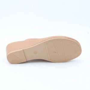 كندرة ستاتية مريحة نعل مرتفع لون بيج