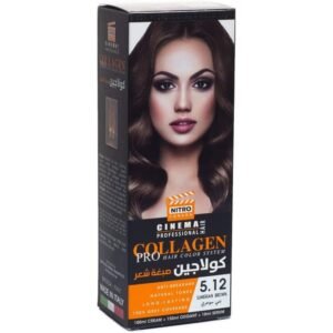 كولاجين صبغة شعر لون بني سومري درجة 5.12 - COLLAGEN PRO HAIR COLOR SYSTEM
