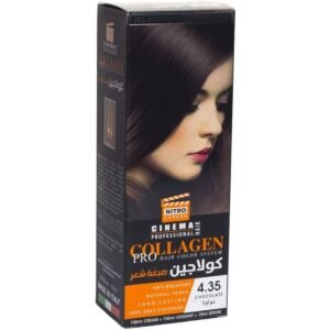 كولاجين صبغة شعر لون شوكولا درجة 4.35 - COLLAGEN PRO HAIR COLOR SYSTEM