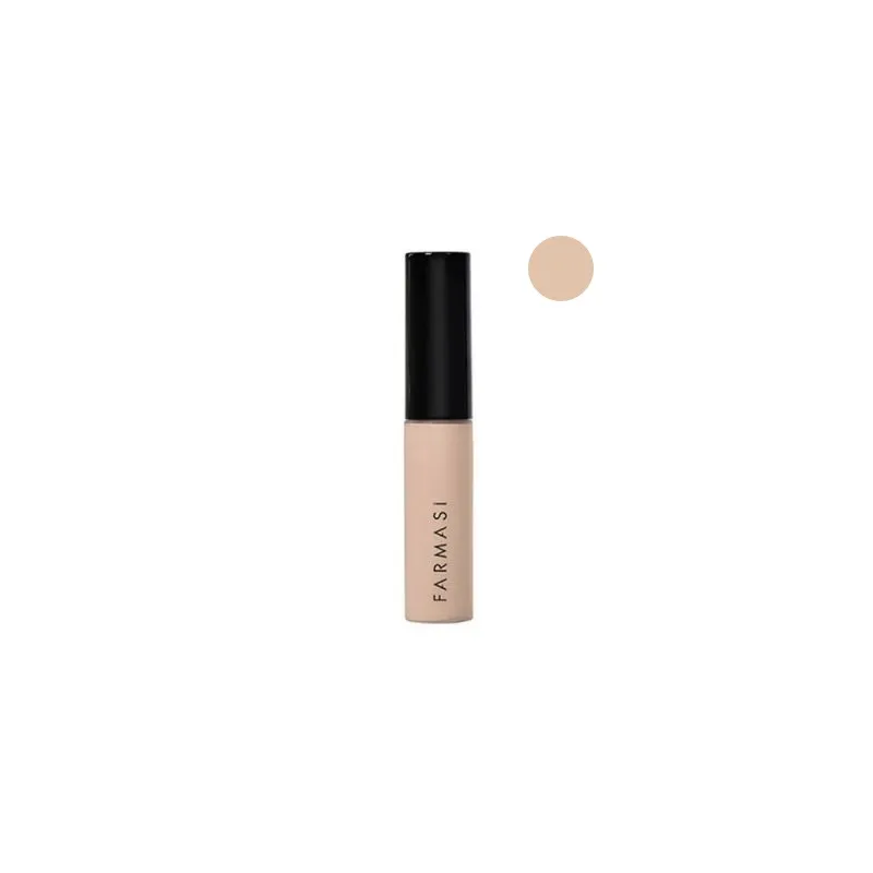 كونسيلر سائل من فارماسي درجة ايفوري دافئ 02 حجم 7مل- FARMASI Vfx Pro Liquid Concealer 02 Warm Ivory