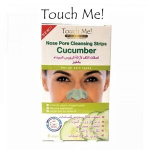 لصقات الأنف لإزالة الرؤوس السوداء بالخيار من تاتش مي عدد 6 لصقات - Nose Pore Cleansing Strip Cucumber by Touch Me