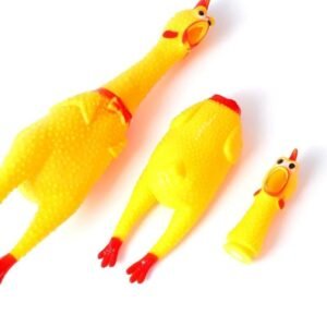 لعبة الدجاجة للأطفال لون أصفر