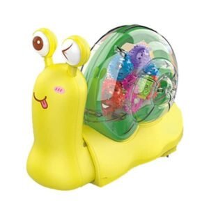 لعبة الحلزونة عجلات دوارة -موسيقى -أضواء رائعة