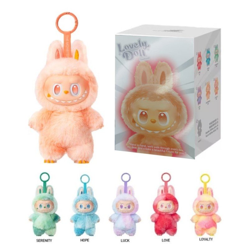 لعبة لابوبو العالمية كرتونة مغلقة غير معروف اللون بداخلها . تصدر صوت Labubu Lovely Doll