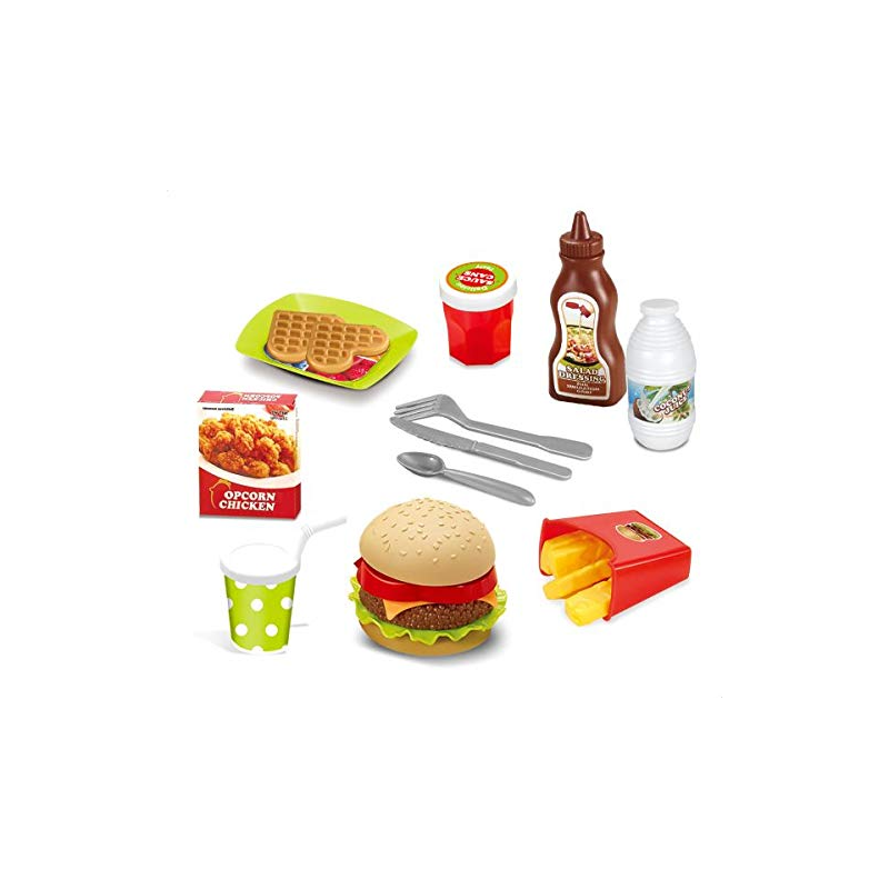 لعبة مجموعة الوجبات للأطفال 10 قطع