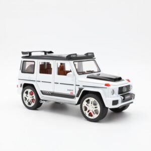 لعبة وتحفة سيارة لون أبيض