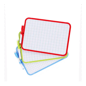 لوح سبورة للأطفال مقاس A4 ألوان متعددة