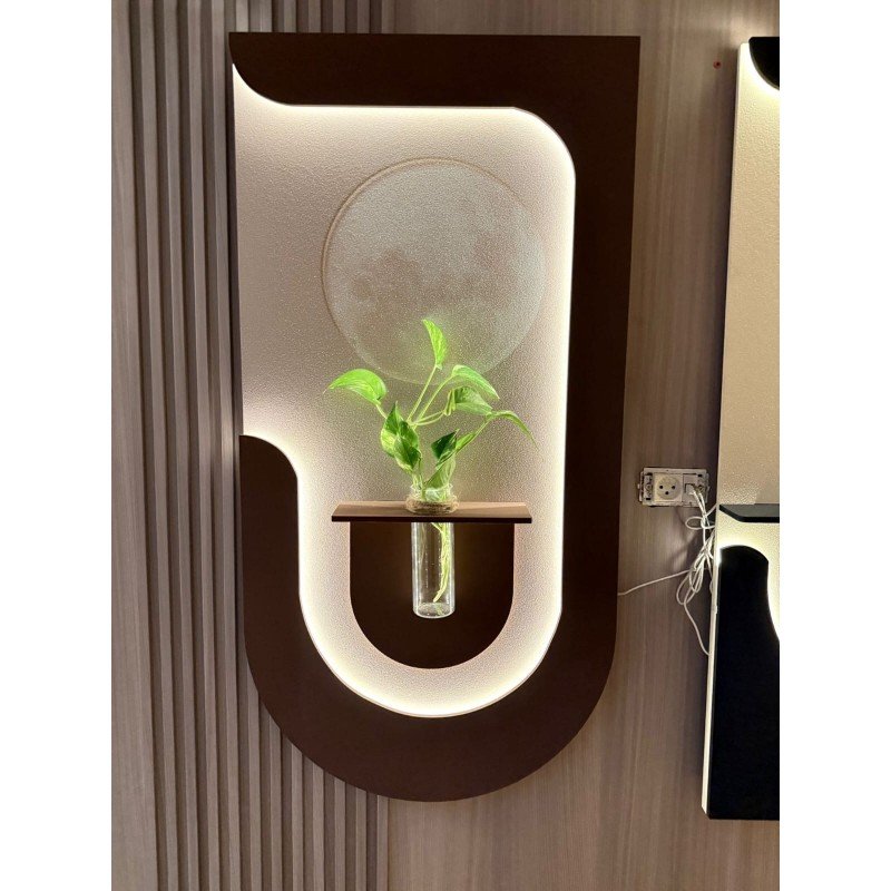 لوحة خشبية مضيئة