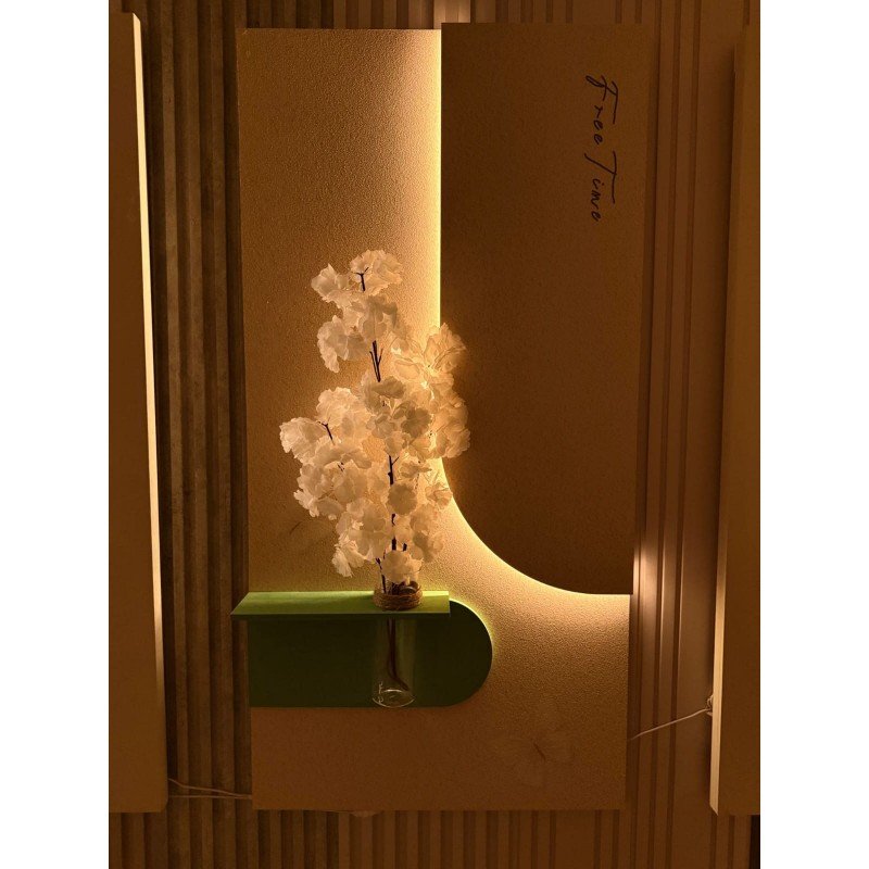 لوحة خشبية مضيئة