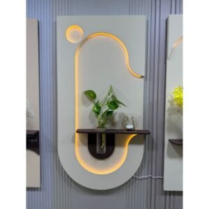 لوحة خشبية مضيئة