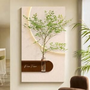 لوحة خشبية مضيئة