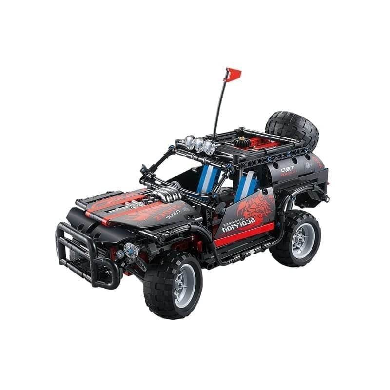 ليغو مجسم سيارة جيب أسود