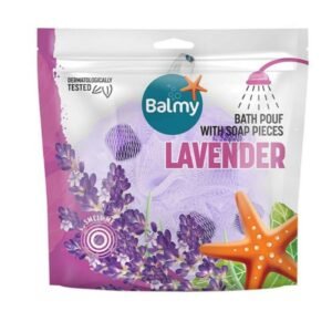 ليفة استحمام معطرة مع صابونة لافاندر - بالمي
