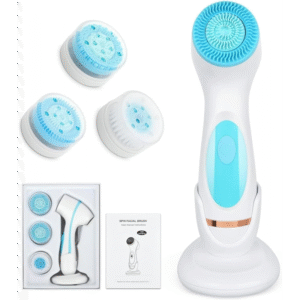 ليفة تنظيف لون ازرق 3 in 1 Facial Cleansing and Massage Device