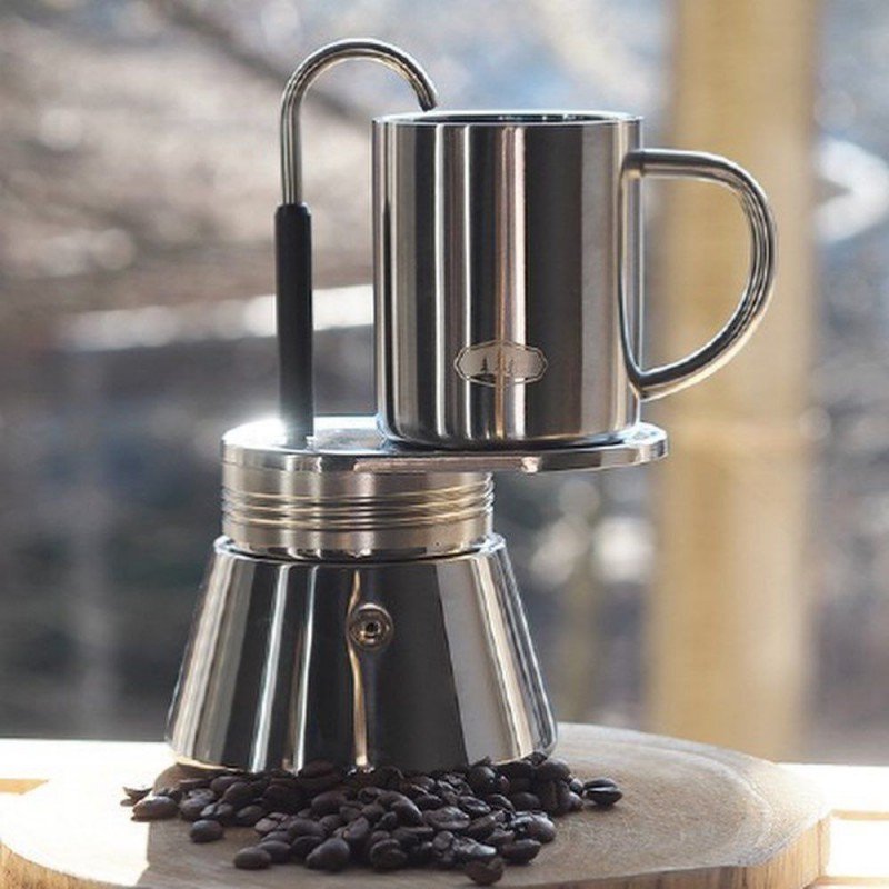 ماكنة صنع قهوة اسبريسو بدون كوب