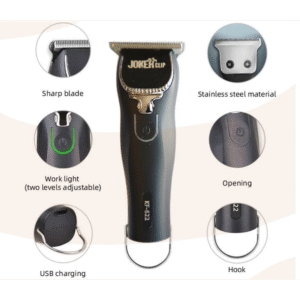 ماكنة حلاقة جوكر كليب تعمل بالشحن مع كفالة لمدة عام