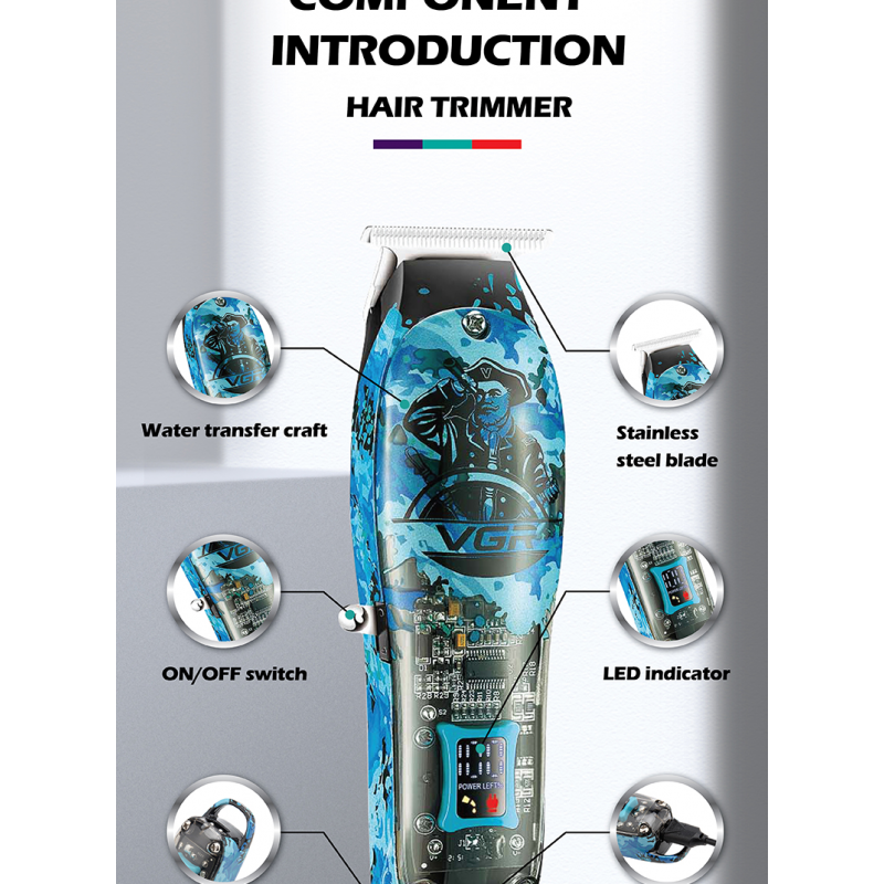 ماكينة حلاقة ذقن VGR موديل 923 - Image 3