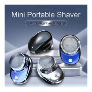 ماكينة حلاقة كهربائية صغيرة بحجم الجيب  - قابلة لاعادة الشحن بمنفذ USB