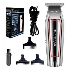 ماكينة حلاقة للرجال للشعر - شفرة فولاذية ضد الصدأ - ومقاومة للماء بدرجة IPX7- موديل Km- 032 بدون عبوة زيت