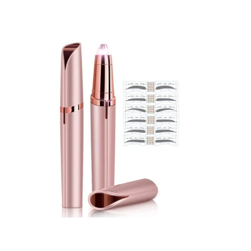 قلم ازالة الشعر ورسم وترتيب الحواجب يعمل بالشحن