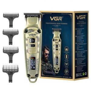 ماكينة قص الشعر ذات هيكل معدني فاخر من VGR