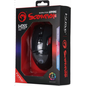 ماوس سلكي من مارفو لون أسود - Marvo M355 Wired Gaming Mouse