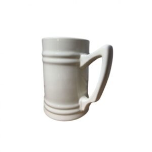 مج بورسلان حجم كبير لون ابيض