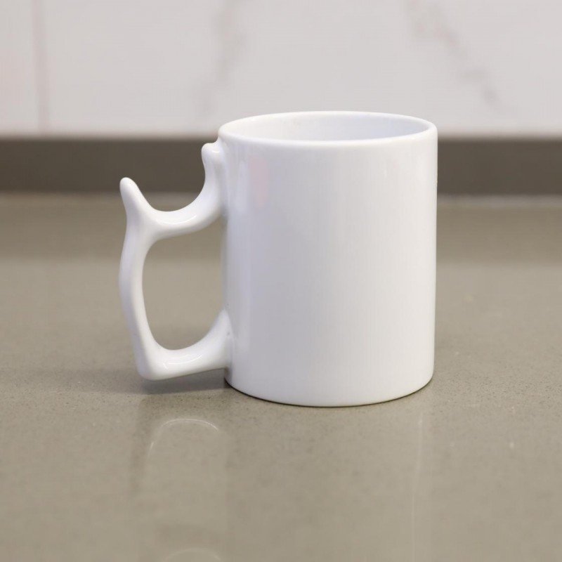 مج بورسلان سعة 250 مل لون ابيض