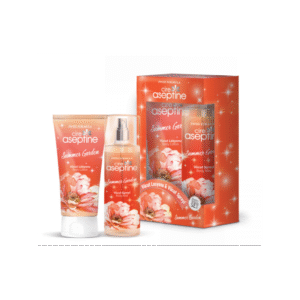 مجموعة لوشن الجسم + سبري الجسم – " " من مل × (Summer Garden Cire Aseptine (200 2))