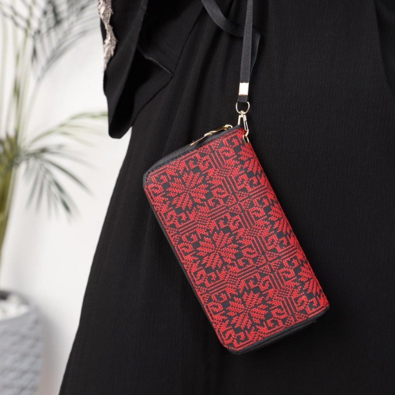 محفظة مطرز ستاتي سحاب - Image 7