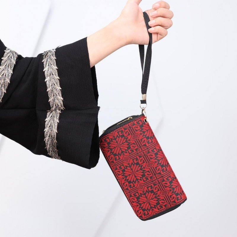 محفظة مطرز ستاتي سحاب - Image 10