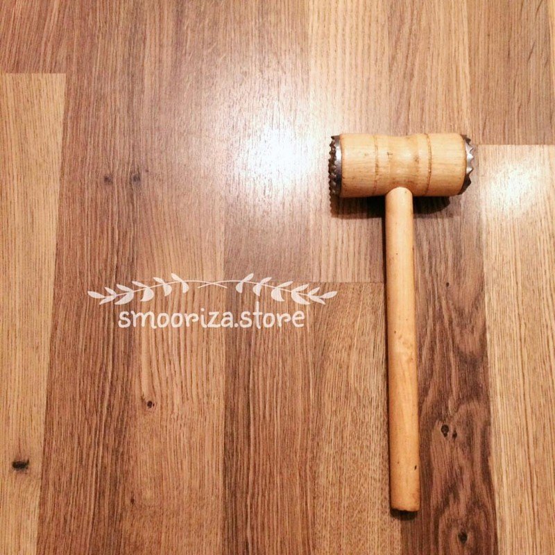 مدقة ستيك خشب