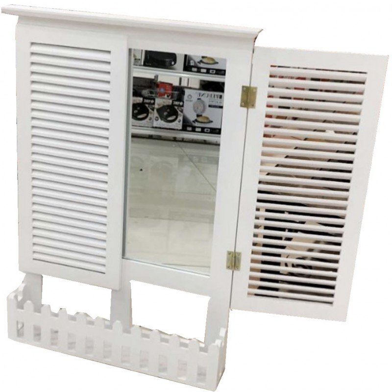 مرآة منزلية على شكل شباك ( دفات قابلة للإغلاق ) - Image 2