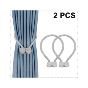 مرابط ستائر مغناطيسية سداسية الاضلاع من الخلف (قطعتين