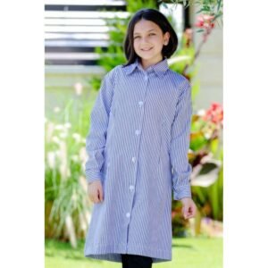 مريول السعافين سحب لون أزرق قبة زرقا ء