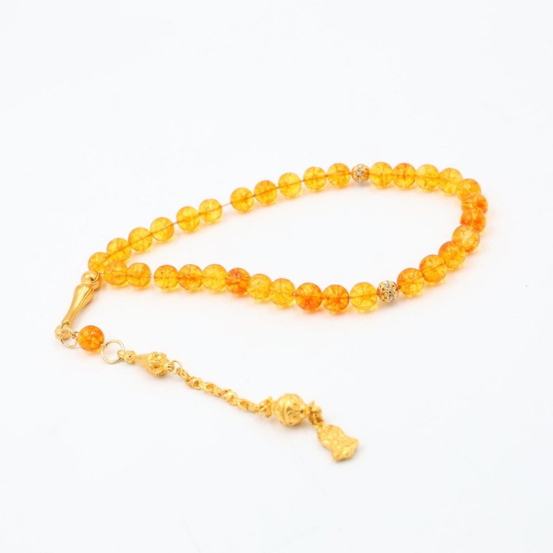 مسبحة حجر الاستريت 33 حبة