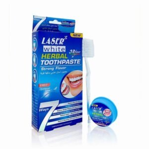 مسحوق أسنان عشبي بنكهة قوية حجم 25 غم - Herbal Toothpaste by Laser White