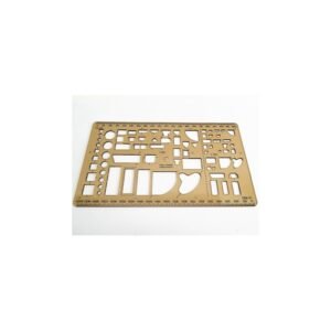 مسطره مع اشكال هندسيه مجموعه واحده