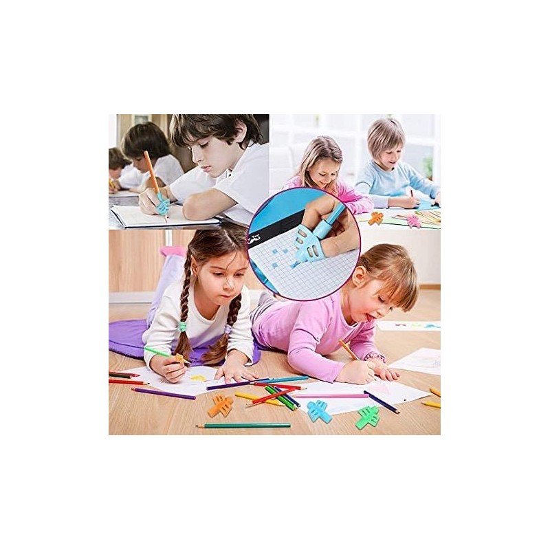 مسكة قلم سيليكون مساعدة للكتابة - Image 7