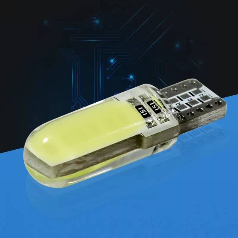 مصباح سيارة T10 لون أبيض