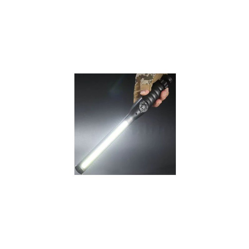 مصباح يدوي LED مغناطيسي لاصلاح السيارات والمنزل والمرآب والطوارئ قابل لاعادة الشحن قابل للطي مع خطاف تعليق