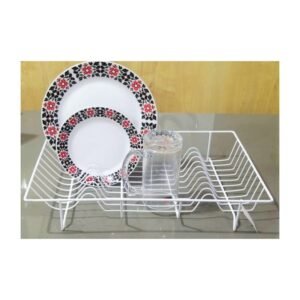 مصفاة صحون معدن أبيض