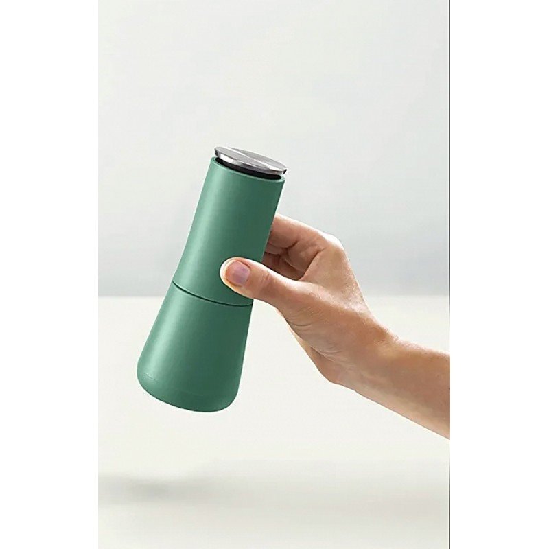 مطحنة ملح وفلفل مع شفرات طحن سيراميكية قابلة لإعادة التعبئة يدوية - Image 3