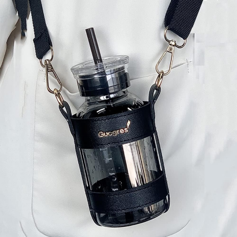 مطرة ماء جورجوس مع حزام حامل حجم 550 مل