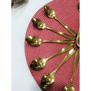 طقم 6 معالق ذهبي صغيرة